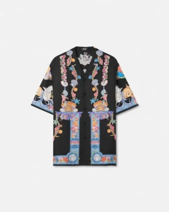 Coral Theatre Silk Shirt