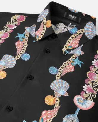 Coral Theatre Silk Shirt