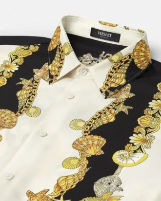 Coral Theatre Silk Shirt