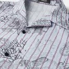 Coral Theatre Striped Shirt Coral Theatre Striped Shirt