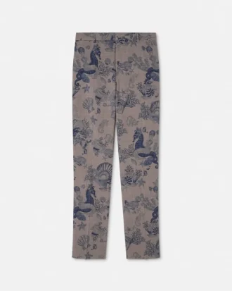 Coral Theatre Wool Formal Pants