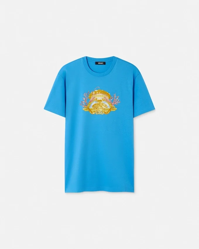 Crystal Dive In Crest T-shirt Crystal Dive In Crest T-shirt