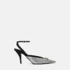 Crystal La Medusa Slingback Pumps 85 mm Crystal La Medusa Slingback Pumps 85 mm