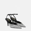 Crystal La Medusa Slingback Pumps 85 mm Crystal La Medusa Slingback Pumps 85 mm