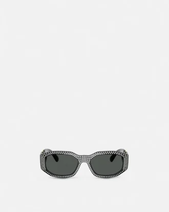 Crystal Medusa Biggie Sunglasses
