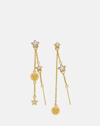 Crystal Medusa Star Drop Örhängen