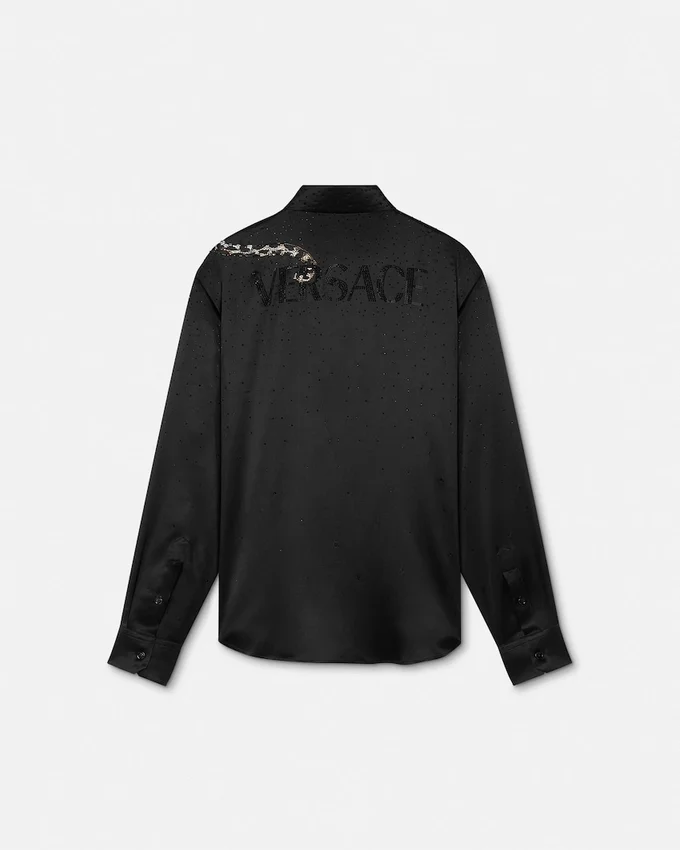 Crystal Versace Leopard-skjorta Crystal Versace Leopard-skjorta