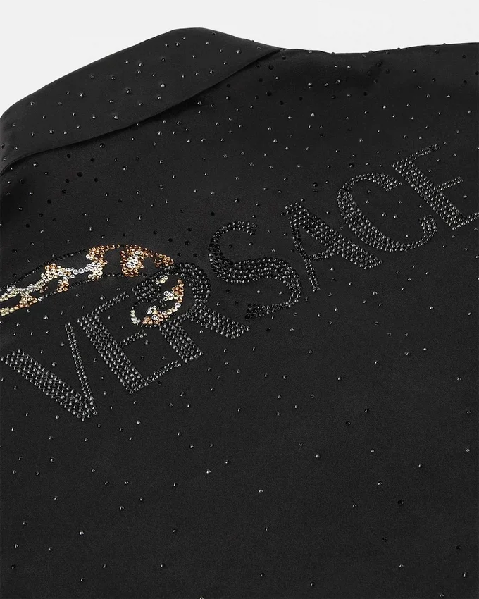 Crystal Versace Leopard-skjorta Crystal Versace Leopard-skjorta