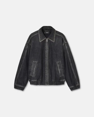 Dekorerad denimblouson