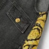Denimklänning med tryck för barn Denimklänning med tryck för barn
