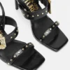 Emily Slingback-sandaler med nitar Emily Slingback-sandaler med nitar