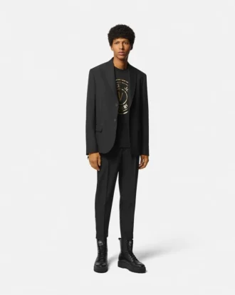 Enkelknäppt blazer