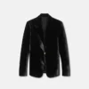 Enkelsidig blazer i sammet Enkelsidig blazer i sammet