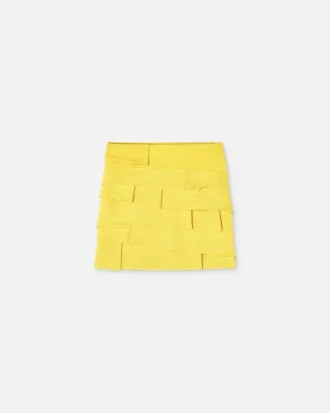 Envers-Satin figursydd minikjol