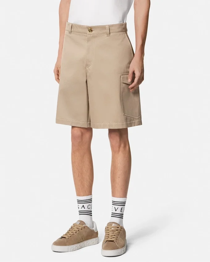 Gabardine-cargoshorts Gabardine-cargoshorts