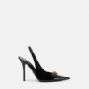 Gianni Ribbon Lackerade slingbacks 110 mm Gianni Ribbon Lackerade slingbacks 110 mm