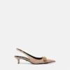 Gianni Ribbon Lackerade slingbacks 45 mm Gianni Ribbon Lackerade slingbacks 45 mm