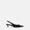 Gianni Ribbon Lackerade slingbacks 45 mm Gianni Ribbon Lackerade slingbacks 45 mm