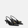 Gianni Ribbon Lackerade slingbacks 45 mm Gianni Ribbon Lackerade slingbacks 45 mm