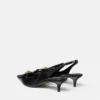 Gianni Ribbon Lackerade slingbacks 45 mm Gianni Ribbon Lackerade slingbacks 45 mm