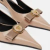 Gianni Ribbon Lackerade slingbacks 45 mm Gianni Ribbon Lackerade slingbacks 45 mm