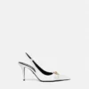 Gianni Ribbon Lackerade slingbacks 85 mm Gianni Ribbon Lackerade slingbacks 85 mm