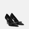 Gianni Ribbon läderpumps 85 mm Gianni Ribbon läderpumps 85 mm