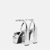 Gianni Ribbon Metallic Sandals 140 mm Gianni Ribbon Metallic Sandals 140 mm