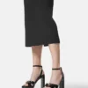 Gianni Ribbon Patent Sandals 140 mm
