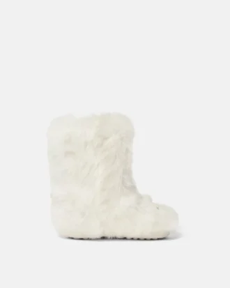 Gianni Ribbon Shearling Boots