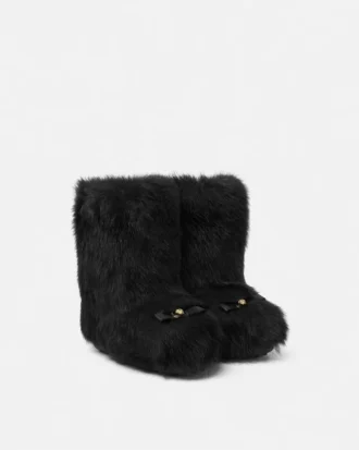 Gianni Ribbon Shearling Boots