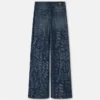 Glitter Logomania Wide-Leg Jeans Glitter Logomania Wide-Leg Jeans