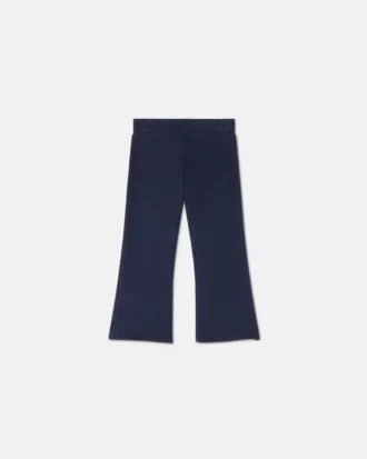 Glitter Versace Logo Flared Kids Sweatpants