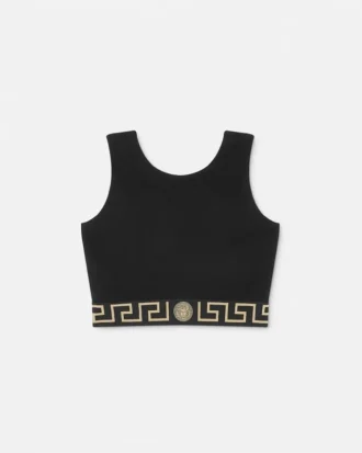 Greca Border Gym Sports Bra Greca Border Gym Sports Bra