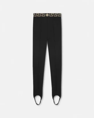 Greca Border Gym Stirrup Leggings Greca Border Gym Stirrup Leggings