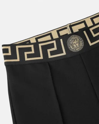 Greca Border Gym Stirrup Leggings Greca Border Gym Stirrup Leggings