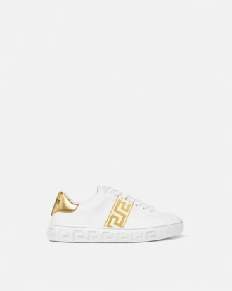 Greca broderade nylonsneakers