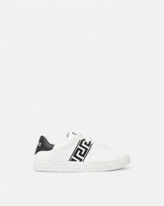 Greca broderade nylonsneakers