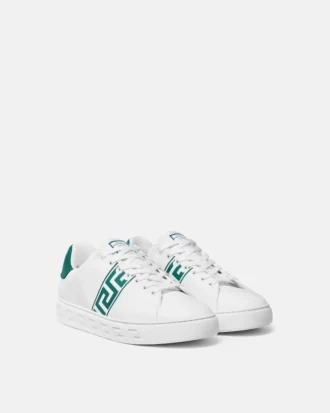 Greca broderade nylonsneakers