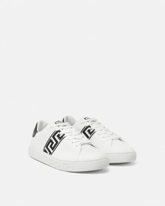Greca broderade nylonsneakers
