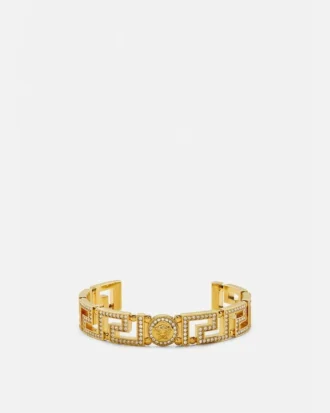 Greca Crystal Cuff-armband