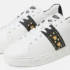 Greca-dekorerade nylonsneakers Greca-dekorerade nylonsneakers
