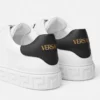 Greca-dekorerade nylonsneakers Greca-dekorerade nylonsneakers