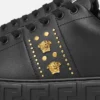 Greca-dekorerade nylonsneakers Greca-dekorerade nylonsneakers