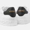 Greca-dekorerade nylonsneakers Greca-dekorerade nylonsneakers