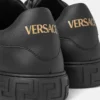 Greca-dekorerade nylonsneakers Greca-dekorerade nylonsneakers