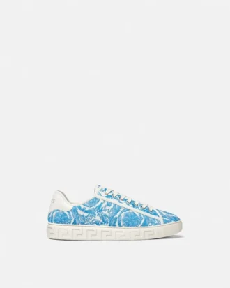 Greca Jacquard Canvas Sneakers Greca Jacquard Canvas Sneakers