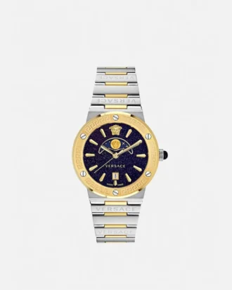 Greca Logo Moonphase Watch