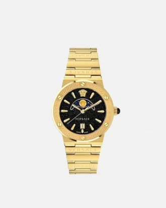 Greca Logo Moonphase Watch