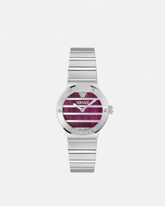 Greca Logo Pearl Watch